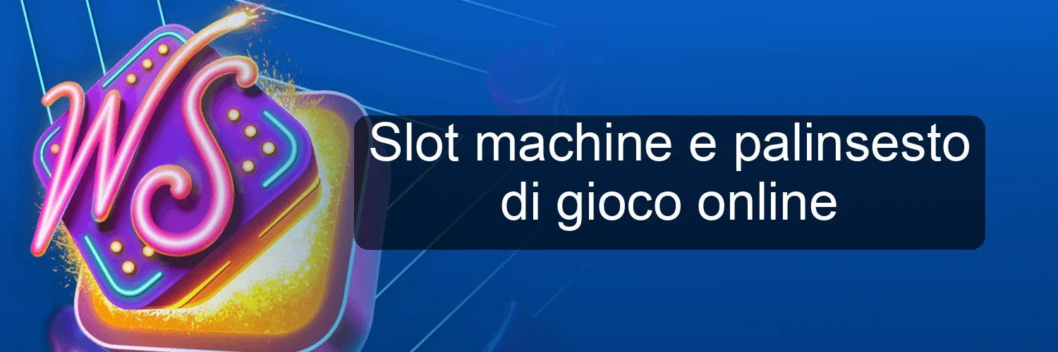 Slot machine e palinsesto di gioco online Slot machine e palinsesto di gioco online